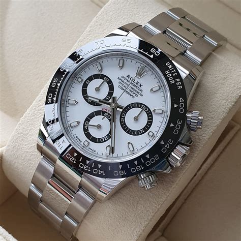 daytona bianco rolex|rolex daytona price.